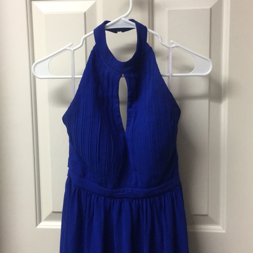 Lulu’s Cobalt Blue Gown - Picture 3 of 5